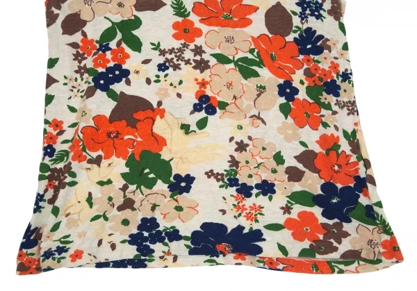 【SALE】45rpm フラワープリントタンクトップ ベージュオレンジ他2 K-68154_005