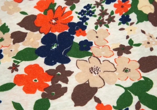 【SALE】45rpm フラワープリントタンクトップ ベージュオレンジ他2 K-68154_009