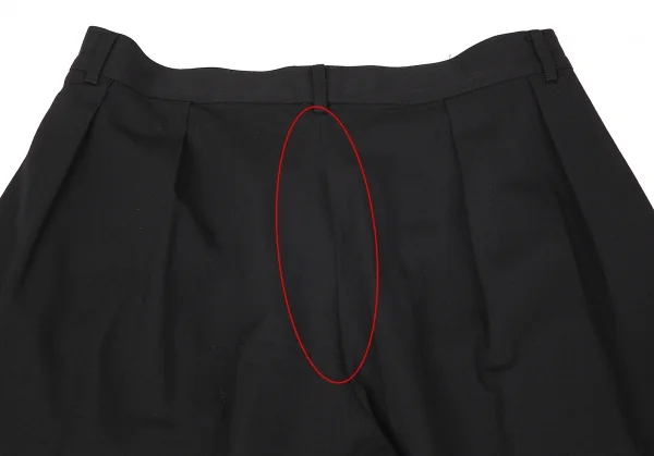 ISSEY MIYAKE MEN Hakama Design Wool Gabardine Pants K-68646_012