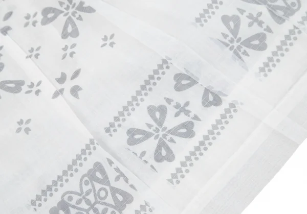 【SALE】イッセイミヤケミーISSEY MIYAKE me カリフラワーウエストプリントシースルースカート 白グレーM位 K-68732_006