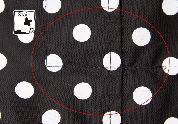 COMME des GARCONS Ribbon Dot Nylon Bag K-68861_013