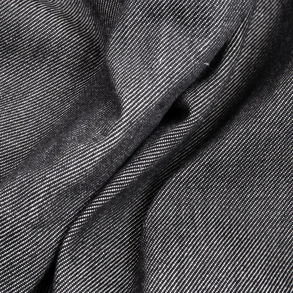 【SALE】ローブドシャンブル コムデギャルソンrobe de chambre COMME des GARCONS コットンポリスーパービッグデニムパンツ 黒M位 K-68912_011