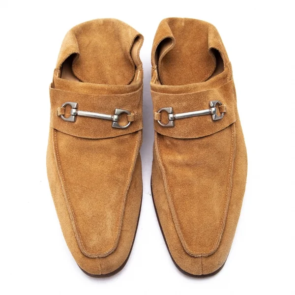 ディメッラDI MELLA カンチーニスウェードローファー キャメル7（26位） K-69071_002