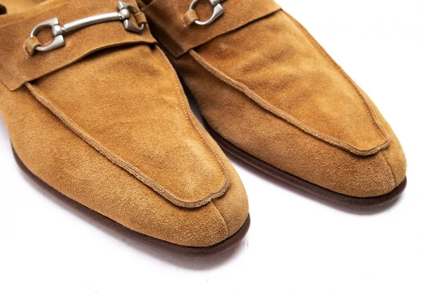 ディメッラDI MELLA カンチーニスウェードローファー キャメル7（26位） K-69071_008
