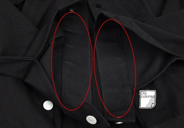 【SALE】ヨウジヤマモト ファムyohji yamamoto FEMME デニムレイヤードジップブルゾン 黒1 K-69127_008