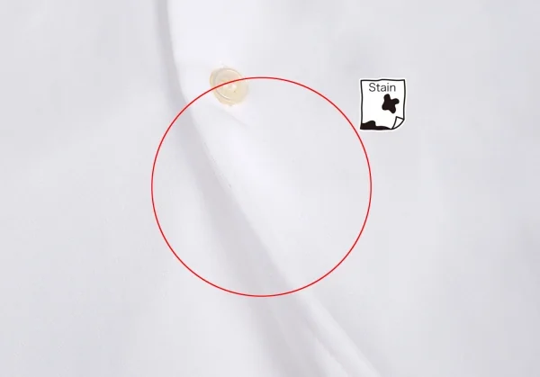 【SALE】コムコム コムデギャルソンCOMME des GARCONS フロントシフォンレイヤードデザインシャツ 白XS K-69204_014