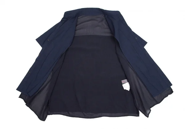 Yohji Yamamoto NOIR See-through switched Shirt K-69206_010