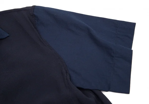 Yohji Yamamoto NOIR See-through switched Shirt K-69206_006