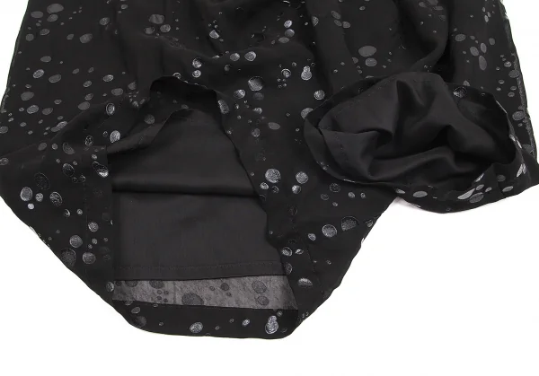 【SALE】ヨウジヤマモト ファムYohji Yamamoto FEMME 特殊プリントサルエルパンツ 黒2 K-69209_007