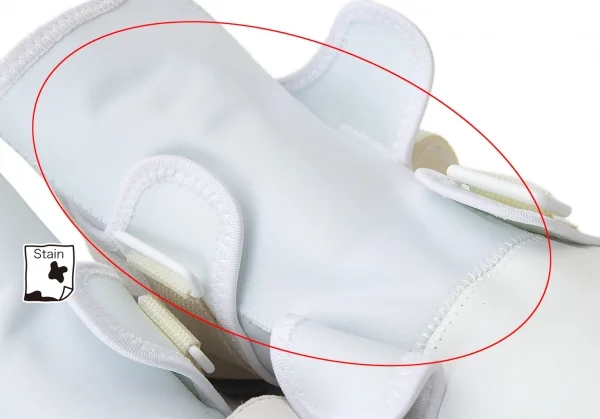 カヨ ナカムラ バイ ワイズKAYO NAKAMURA by Y's ベルクロネオプレーンンスニーカー 4 白4（23位） K-69960_015