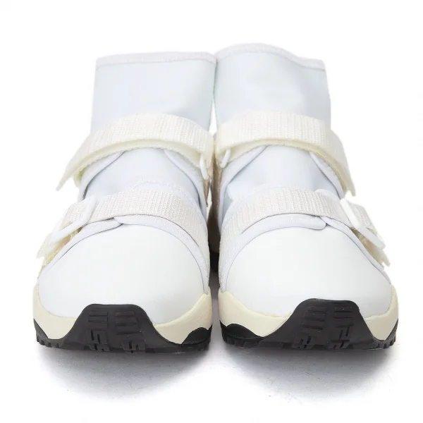 カヨ ナカムラ バイ ワイズKAYO NAKAMURA by Y's ベルクロネオプレーンンスニーカー 4 白4（23位） K-69960_003