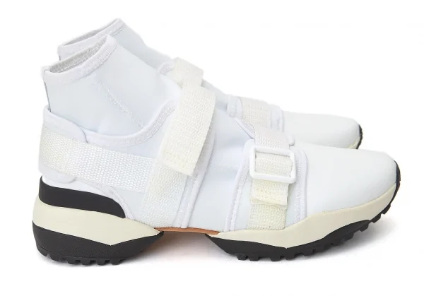 カヨ ナカムラ バイ ワイズKAYO NAKAMURA by Y's ベルクロネオプレーンンスニーカー 4 白4（23位） K-69960_004