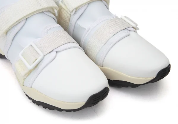カヨ ナカムラ バイ ワイズKAYO NAKAMURA by Y's ベルクロネオプレーンンスニーカー 4 白4（23位） K-69960_008