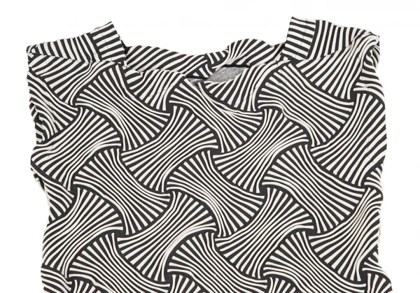 ISSEY MIYAKE Emboss Design Sleeveless Dress K-70073_003