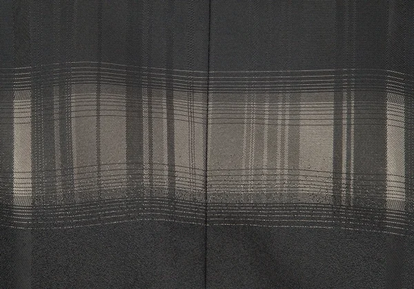 【SALE】イッセイミヤケ メン エーポックISSEY MIYAKE MEN A-POC グラデーションチェック３Bポリシルクジャケット 黒2 K-70196_016
