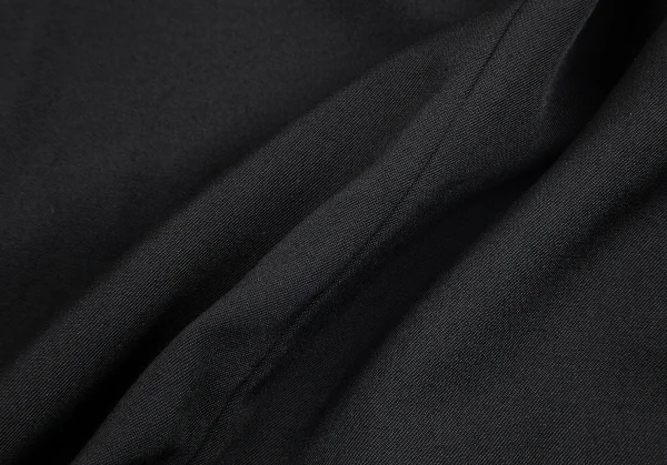 【SALE】ワイズY's ウールギャバフロントレイヤードデザインノースリーブ 黒2 K-70317_012