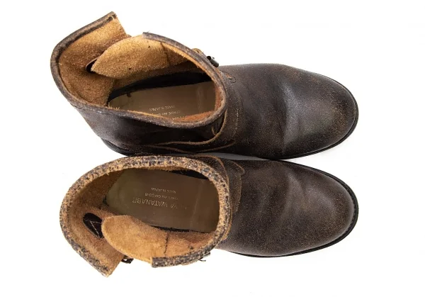 JUNYA WATANABE COMME des GARCONS Crack leather Boots K-70353_002