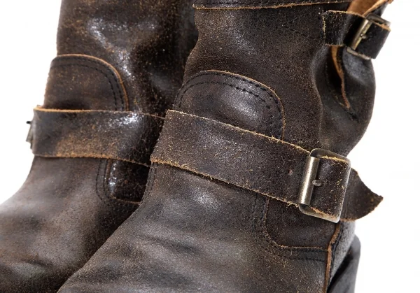 JUNYA WATANABE COMME des GARCONS Crack leather Boots K-70353_006