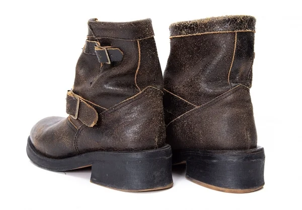 JUNYA WATANABE COMME des GARCONS Crack leather Boots K-70353_008