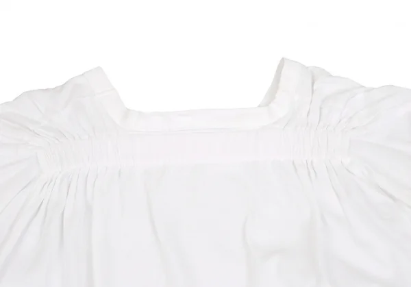 【SALE】コムデギャルソンCOMME des GARCONS バックシャーリングウエストドローコードTシャツ 白M位 K-70372_011