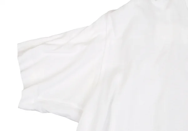 【SALE】コムデギャルソンCOMME des GARCONS バックシャーリングウエストドローコードTシャツ 白M位 K-70372_004