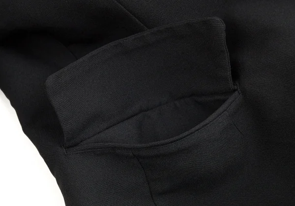 【SALE】コムデギャルソンCOMME des GARCONS エステルスクエアカットプルオーバージャケット 黒S K-70395_009