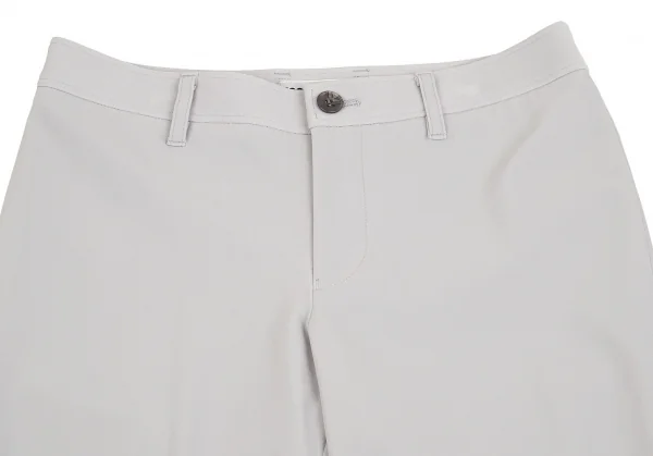 【SALE】イッセイミヤケISSEY MIYAKE ナイロンストレッチパンツ ライトグレー1 K-70412_002