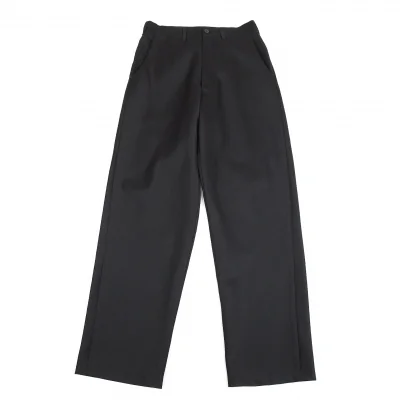 【SALE】ヨウジヤマモト ファムYohji Yamamoto FEMME モヘヤシルクパンツ 黒