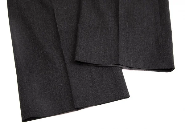 ジャンニヴェルサーチGIANNI VERSACE ウールテーパードパンツ チャコールグレー50 K-70476_006