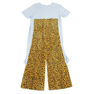 【SALE】コムデギャルソン オムプリュスCOMME des GARCONS HOMME PLUS 裾レオパード燕尾切替ロング丈Tシャツ