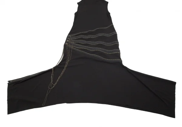 Jean-Paul GAULTIER FEMME Zip Design Sleeveless Dress K-70610_008