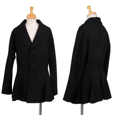 【SALE】リミフゥLIMI feu デカボタンヘチマカラーウールジャケット