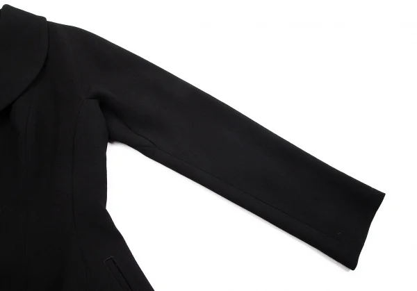 【SALE】リミフゥLIMI feu デカボタンヘチマカラーウールジャケット 黒S K-70629_005