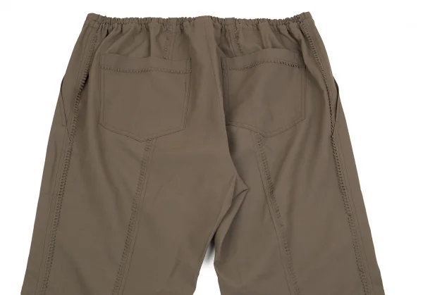 プリーツプリーズPLEATS PLEASE カットデザインパンツ カーキ1 K-70726_012