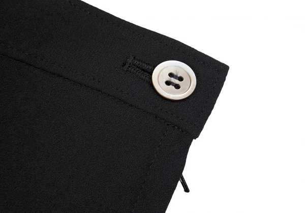 トリココムデギャルソンtricot COMME des GARCONS エステルジョーゼットバイアス切替フレアスカート 黒S K-70821_004