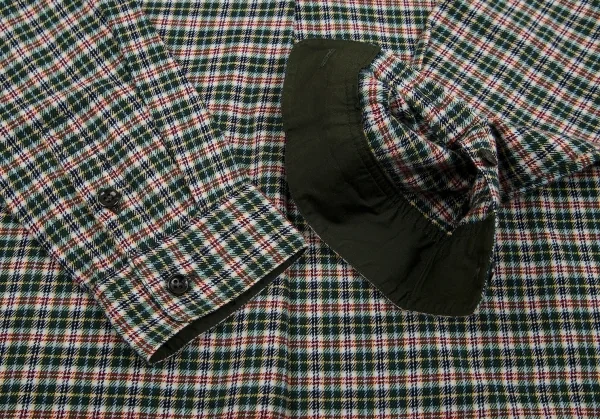 マドモアゼルノンノンMademoiselle NON NON チェック長袖ネルプルオーバー マルチL K-70869_010