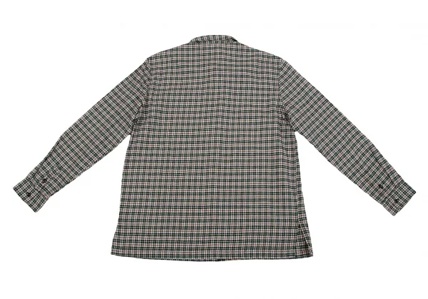 マドモアゼルノンノンMademoiselle NON NON チェック長袖ネルプルオーバー マルチL K-70869_013