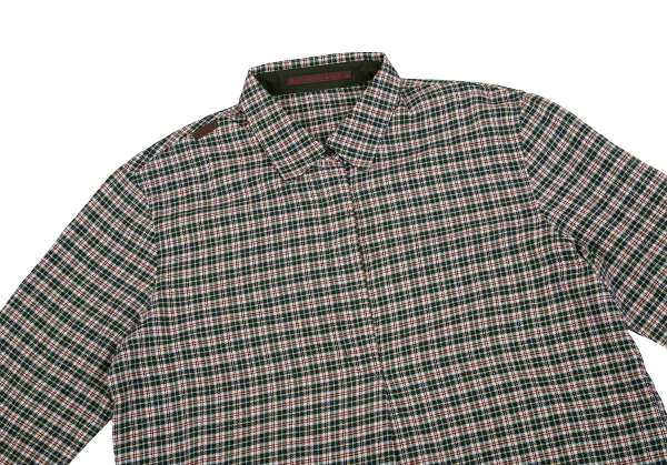 マドモアゼルノンノンMademoiselle NON NON チェック長袖ネルプルオーバー マルチL K-70869_003