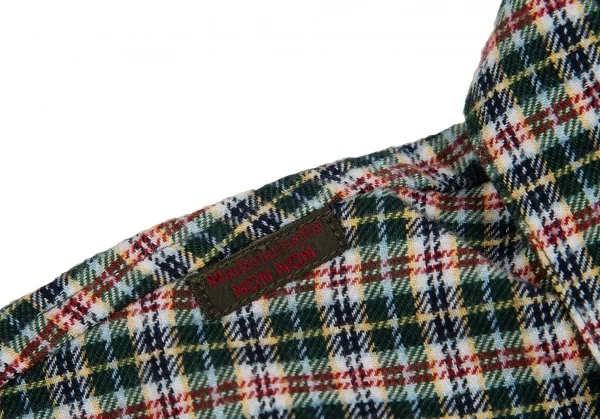 マドモアゼルノンノンMademoiselle NON NON チェック長袖ネルプルオーバー マルチL K-70869_004