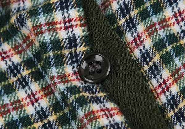 マドモアゼルノンノンMademoiselle NON NON チェック長袖ネルプルオーバー マルチL K-70869_007