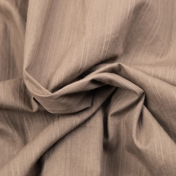 イッセイミヤケ ハートISSEY MIYAKE HaaT コードレース装飾シャツチュニック モカ2 K-70945_017