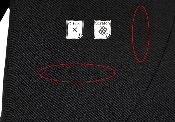 ワイズY's ウールギャバスタンドカラースナップボタンジャケット 黒2 K-71070_008