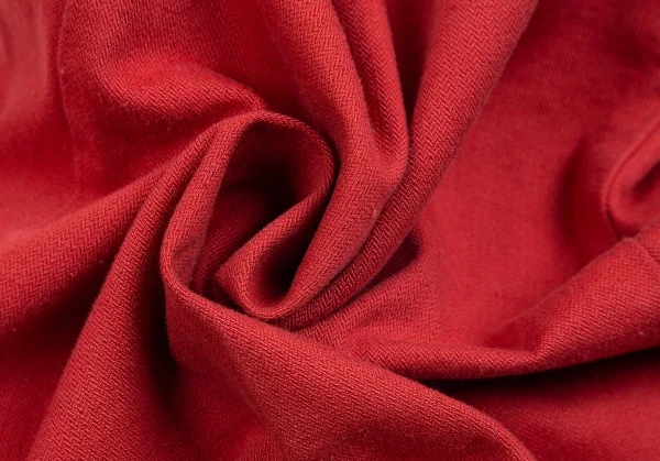 パパスPapas ゴルフワッペン付ヘリンボーンパンツ 赤M K-71078_011