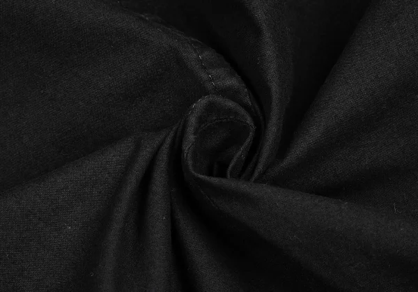 ワイズ レッドレーベルY's Red Label スタンドカラー刺繍コットンミリタリージャケット 黒2 K-71080_018