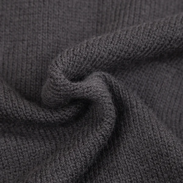 ワイズフォーリビングY's for living ウールスナップボタンニットジャケット グレーM位 K-71099_017