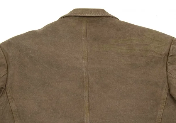 ワイズフォーメンY's for men 染め加工コットンウールジャケット カーキ2 K-71152_013