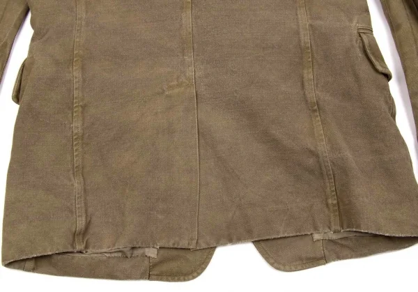 ワイズフォーメンY's for men 染め加工コットンウールジャケット カーキ2 K-71152_014