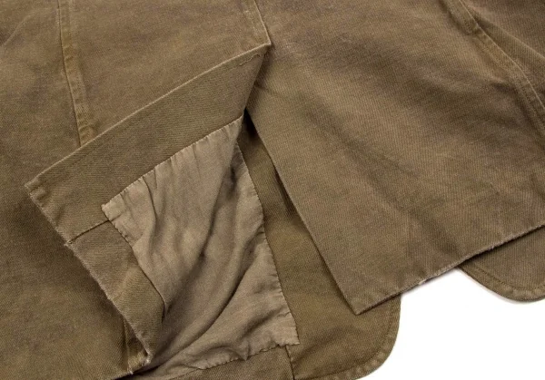 ワイズフォーメンY's for men 染め加工コットンウールジャケット カーキ2 K-71152_015