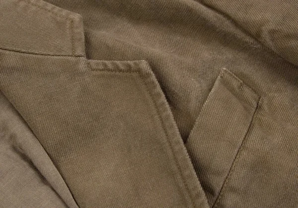 ワイズフォーメンY's for men 染め加工コットンウールジャケット カーキ2 K-71152_004