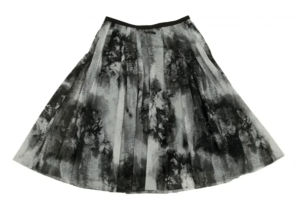 Jean-Paul GAULTIER FEMME Printed Mesh Skirt K-71526_010